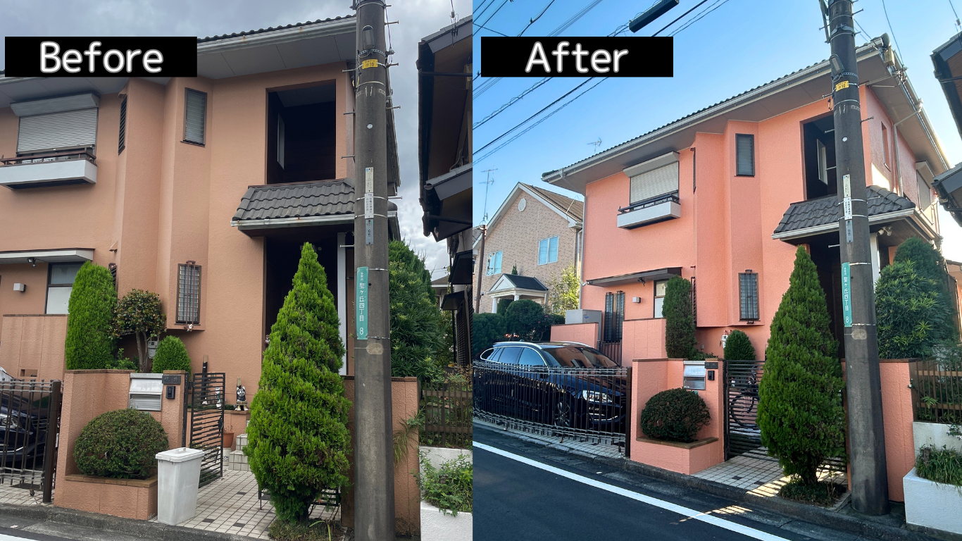 町田市の外壁塗装施工事例