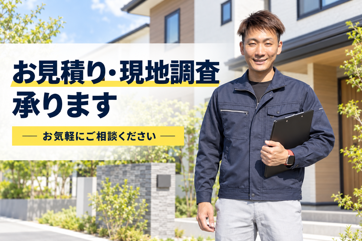 現地調査・お見積もりのご相談